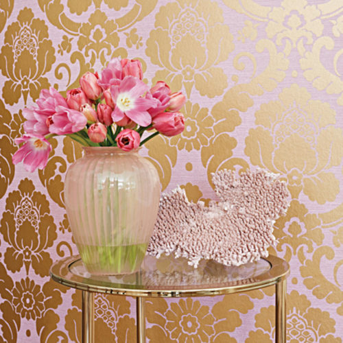 Marlow Linen-Metallic Silver AT6130